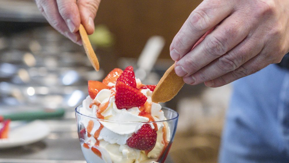 Coppa gelato a Cuneo
